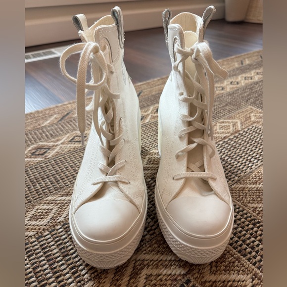 CONVERSE Chuck 70 De Luxe Heel Platform Western Embroidery Size 9.5 - Picture 7 of 7